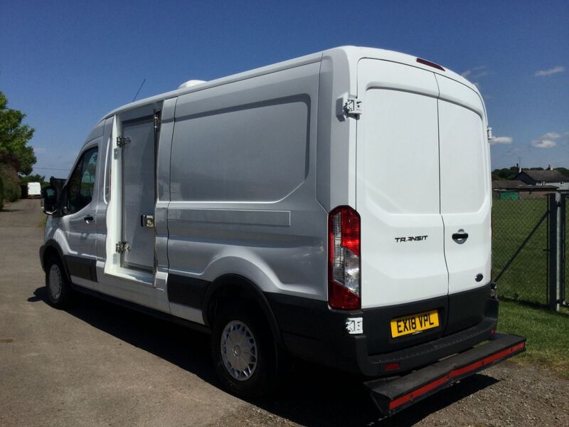 FORD TRANSIT 350 L3 H2 PV MWB - MED ROOF -  FREEZER - CHILLER -PLUS VAT -EURO 6 ULEZ -CAMBELT - OIL PUMP REPLACED 2018