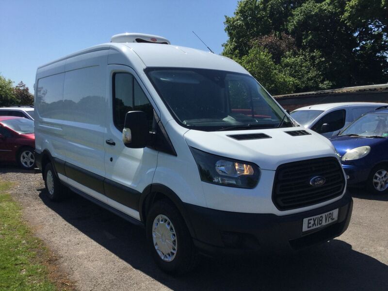 FORD TRANSIT 350 L3 H2 PV MWB - MED ROOF -  FREEZER - CHILLER -PLUS VAT -EURO 6 ULEZ -CAMBELT - OIL PUMP REPLACED 2018