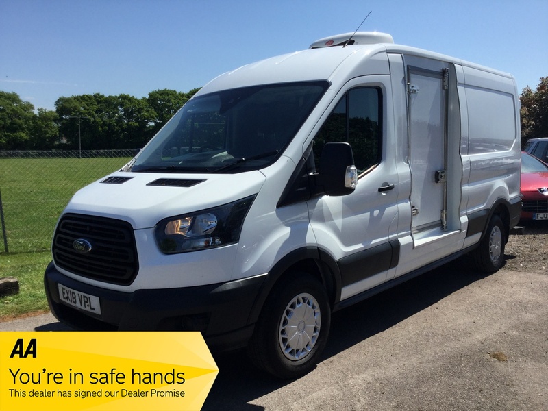 FORD TRANSIT 350 L3 H2 PV MWB - MED ROOF -  FREEZER - CHILLER -PLUS VAT -EURO 6 ULEZ -CAMBELT - OIL PUMP REPLACED 2018