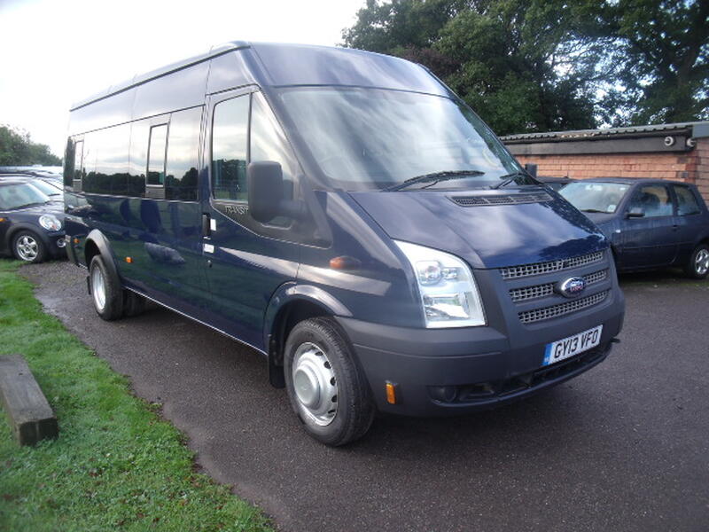 FORD TRANSIT 2.2 TDCi 430 HDT RWD MINIBUS - 2 OWNERS - FSH - PLUS VAT - 2013